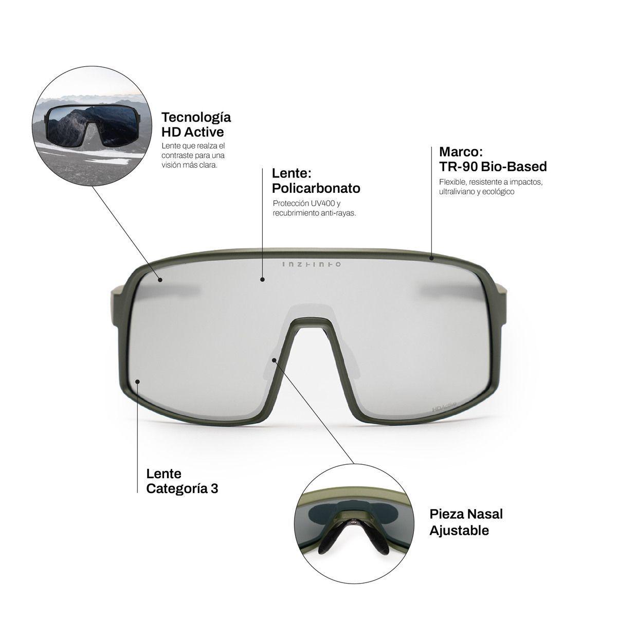 Sam Green Lente Espejado Plateado-2