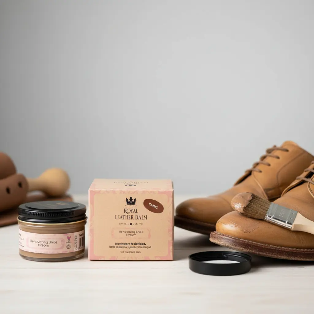 Crema Calzado Renovadora Color Camel-3