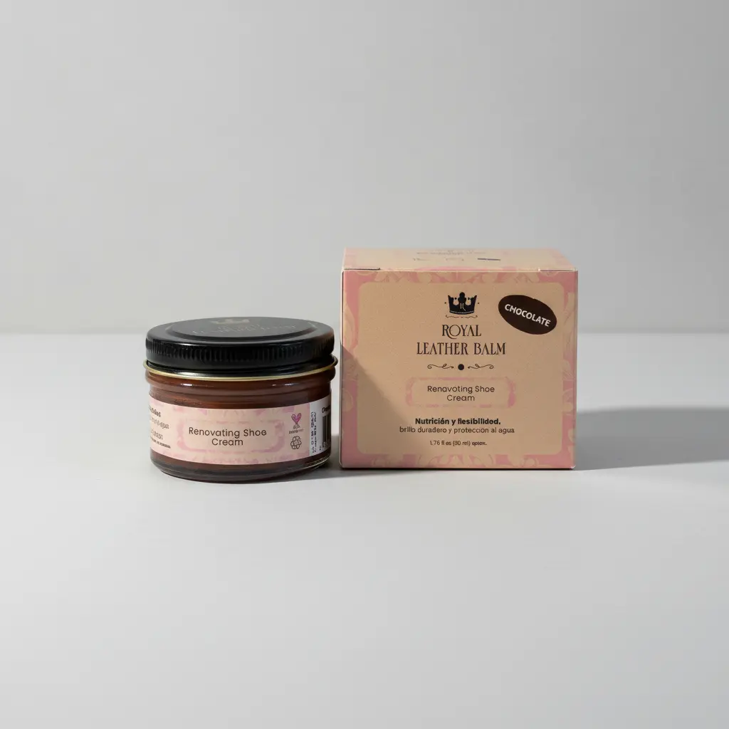 Crema Renovadora Calzado Color Chocolate-6