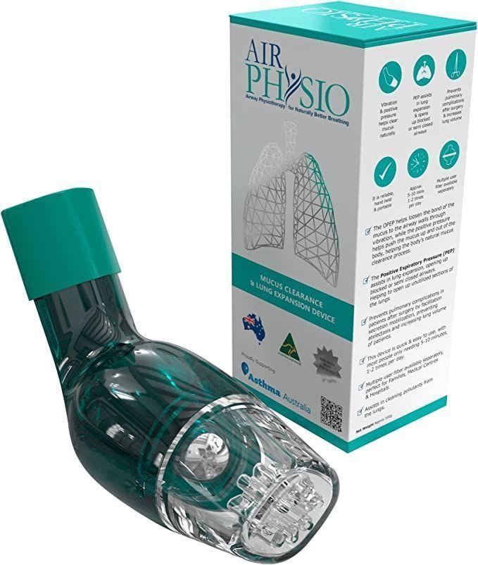 AirPhysio verde Optimiza tu Respiración Natural-0