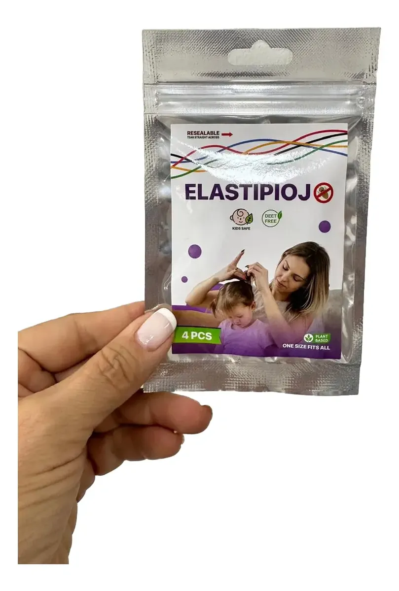 Colet Repelente Piojo Elastipiojo Aceites Naturales 4 Unidades-6