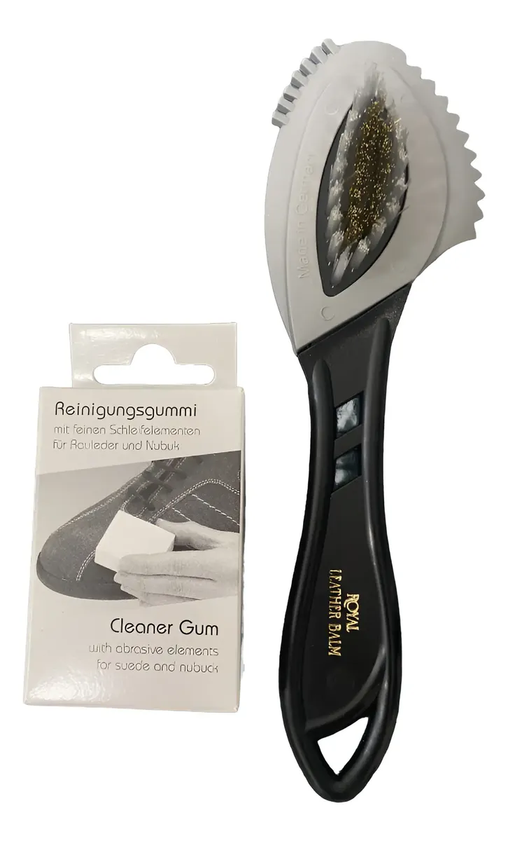 Cepillo Y Goma Alemanes Zapatos Gamuza Nobuck Pigskin RLB-2