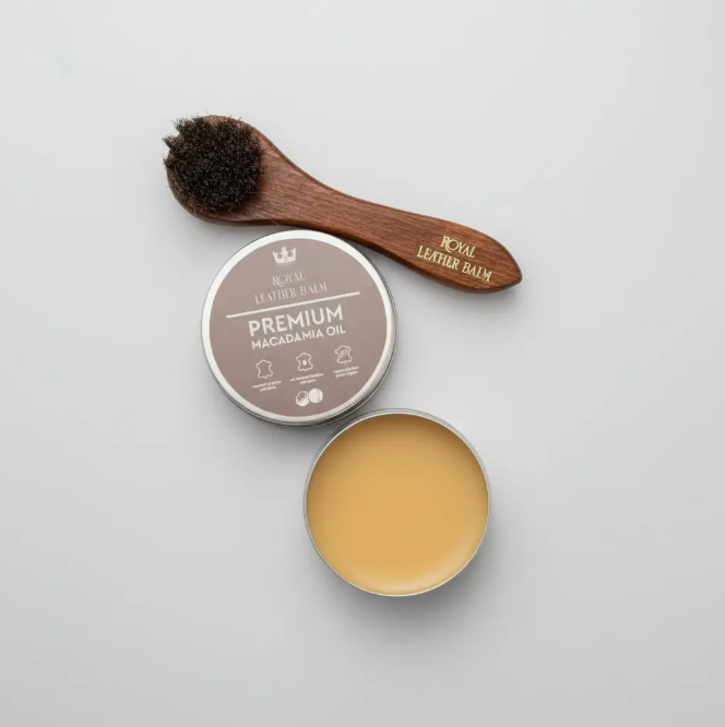 Crema Aceite Macadamia Para Cuero Vegano Liso Y Graso-6