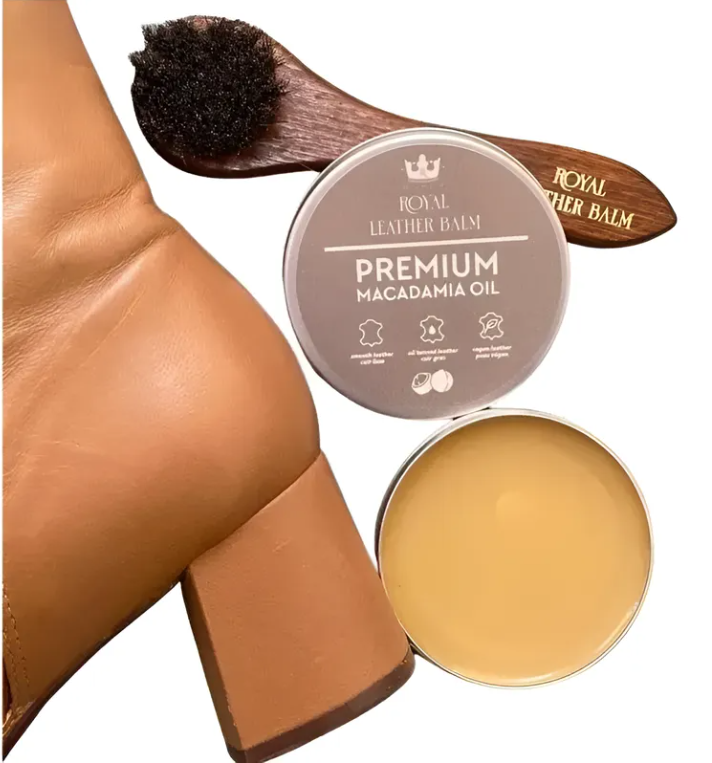 Crema Aceite Macadamia Para Cuero Vegano Liso Y Graso-7