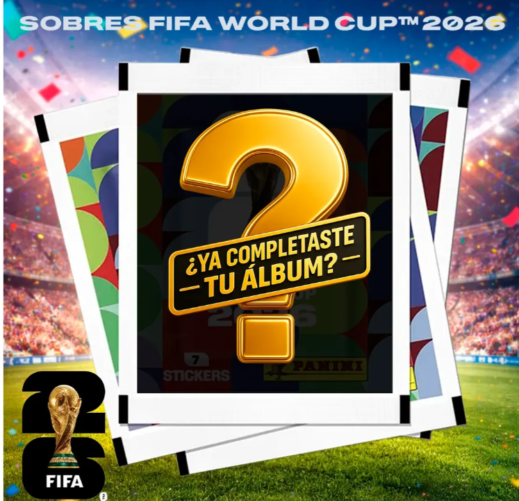 Pack 10 Sobres Fifa World Cup 2026 Panini 70 Laminas-1