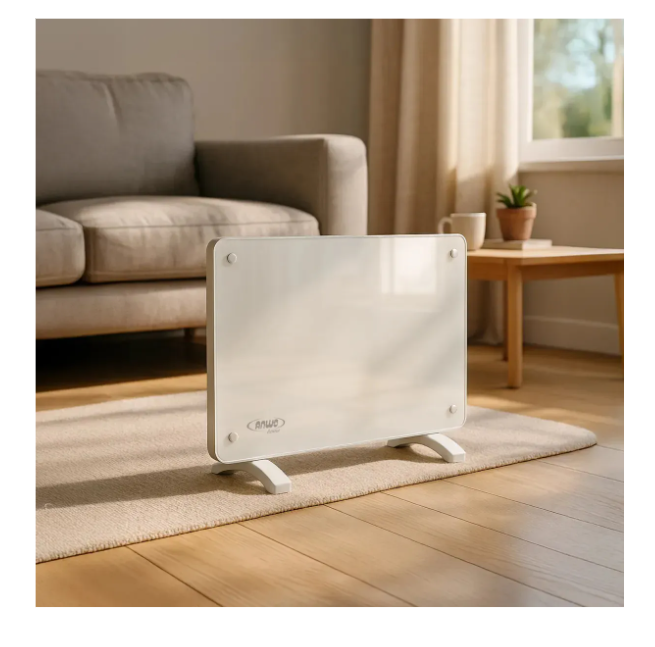 Panel El ctrico Vidrio Anwo Ndfl 1000v 1000w C wifi Blanco-2
