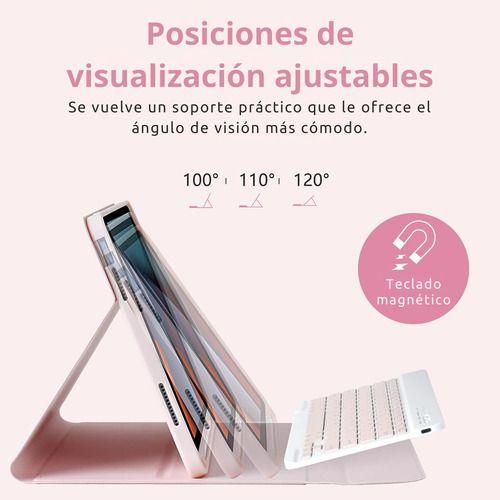 Carcasa iPad Pro 11 1/2/3 Gen Con Teclado + Lamina Paperlike-4