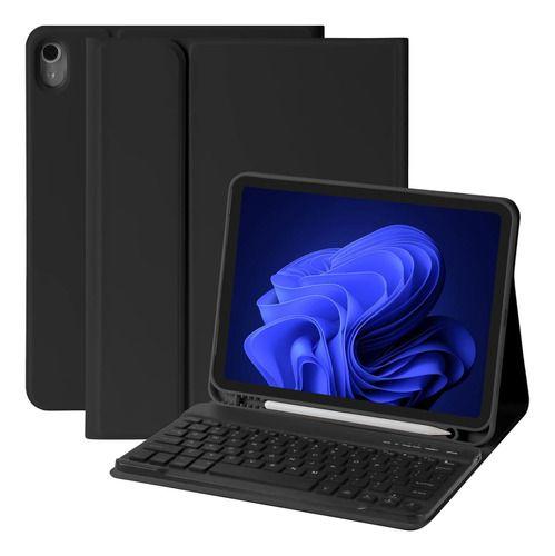 Carcasa iPad Pro 11 1/2/3 Gen Con Teclado + Lamina Paperlike-0