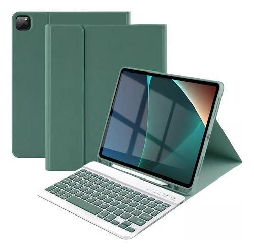 Carcasa iPad Pro 11 1/2/3 Gen Con Teclado + Lamina Paperlike-0