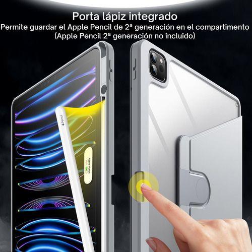 Funda 360 iPad 12.9 C/ Espacio Para Pencil +lamina Paperlike-4