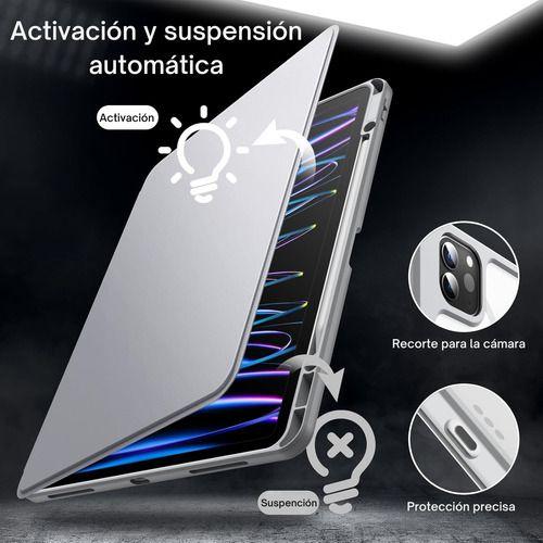 Funda 360 iPad 12.9 C/ Espacio Para Pencil +lamina Paperlike-5