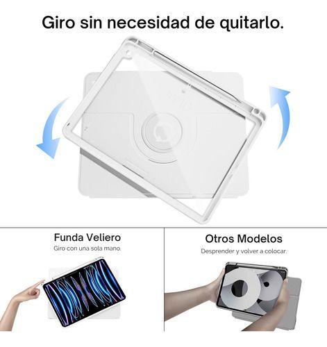 Funda 360 iPad 12.9 C/ Espacio Para Pencil +lamina Paperlike-9
