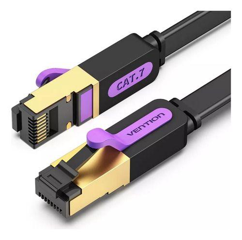 10 Mts. Cat7 Sftp 10gbps. Cable Red Ethernet Rj45. Vention.-0