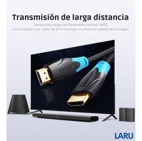 Cable Hdmi 2.0 15 Metros Vention Premium Certificado 4k 60hz-2