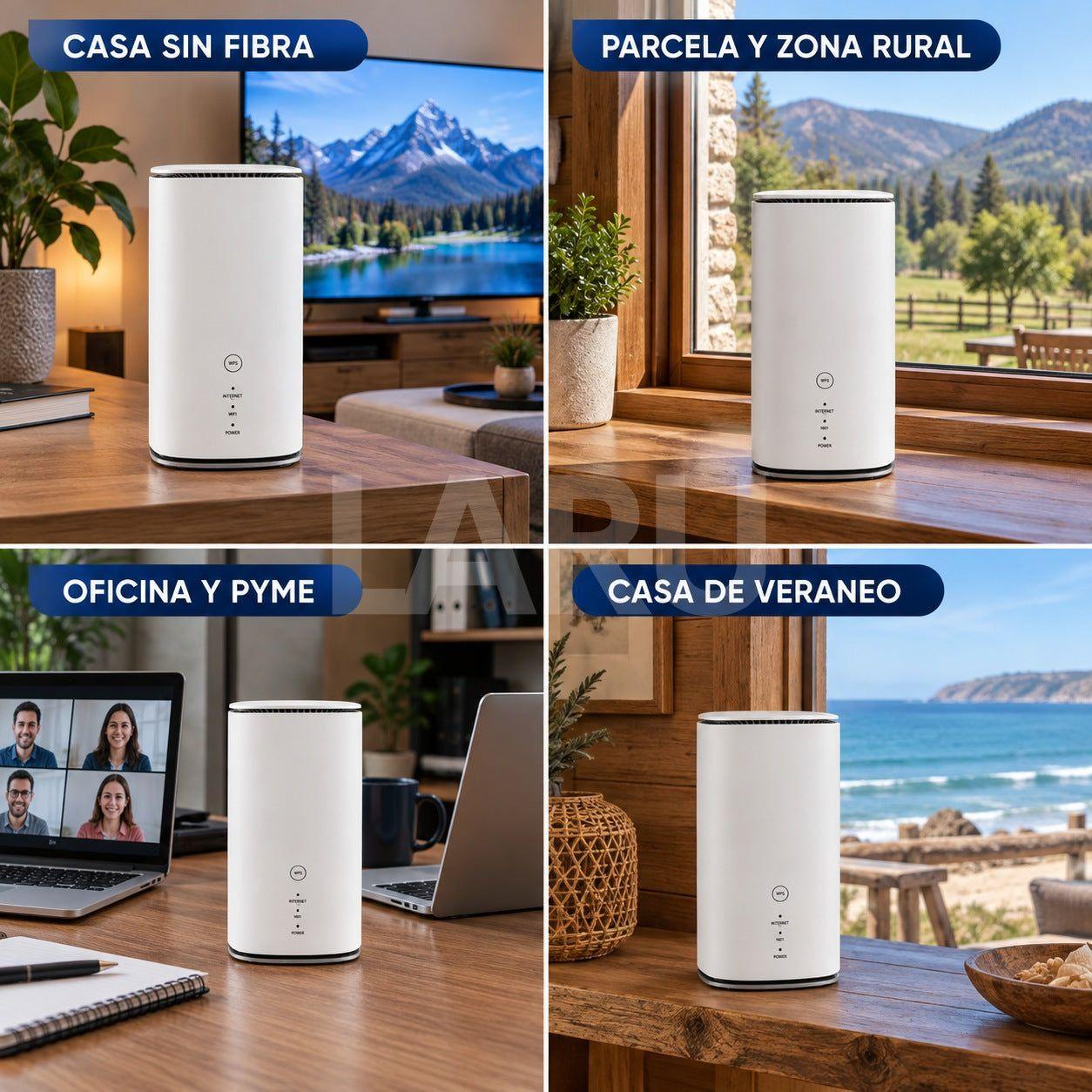 Router Zte 5g 4g Lte Sim Connect Hub Global Blanco 110v/220v-6