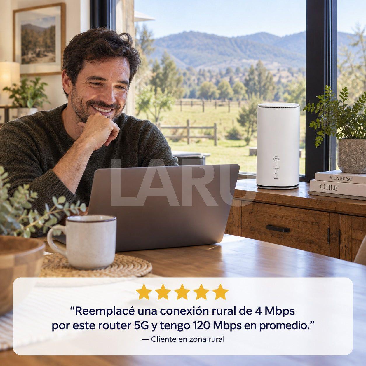 Router Zte 5g 4g Lte Sim Connect Hub Global Blanco 110v/220v-9