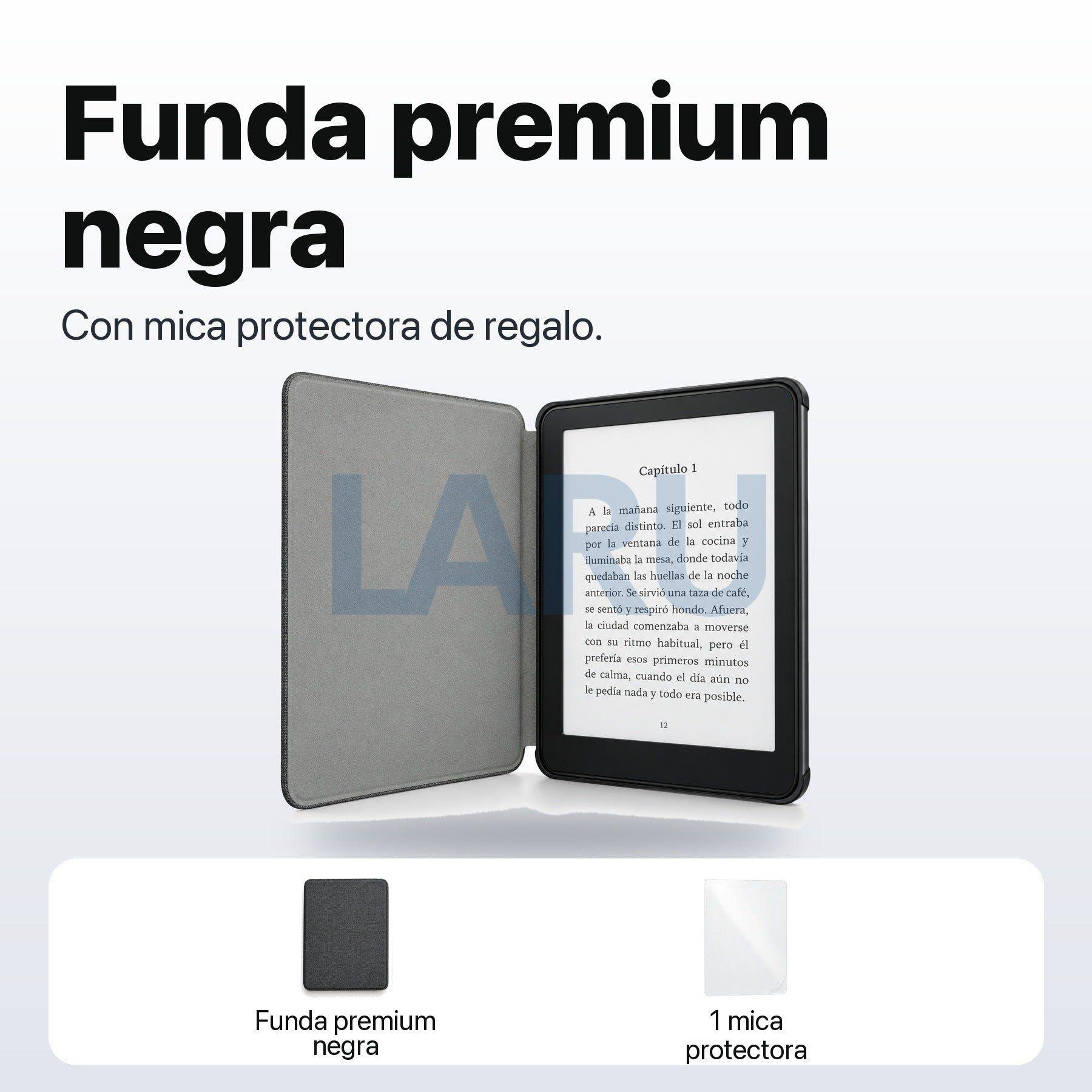 Funda Microfibra + Mica Kindle Paperwhite 2024 12va Gen 7 Pulgadas-1