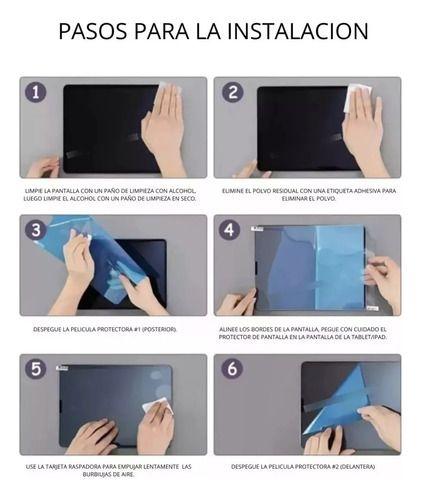 Funda Para iPad 9 10.2 C/espacio Pencil + Lamina Paperlike-3