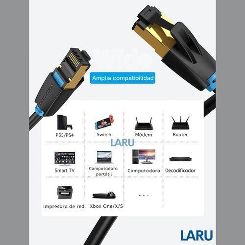 0.5 Mts. Cat8 Sftp 40gbps. Cable Red Ethernet Rj45. Vention.-3