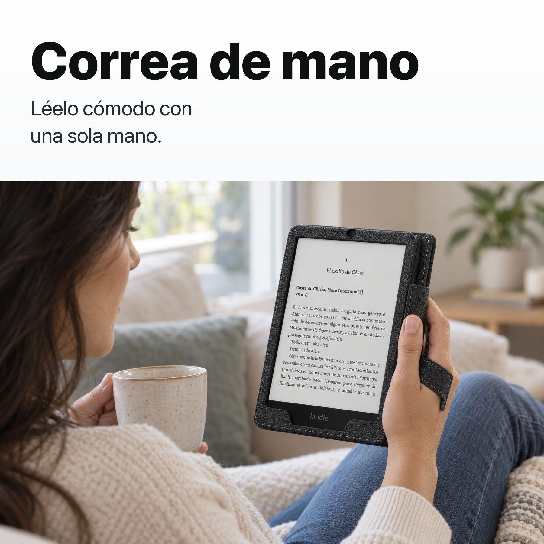 Kindle Paperwhite 7 16GB 12va Gen 2025 + Funda Libro + 2 Micas-2