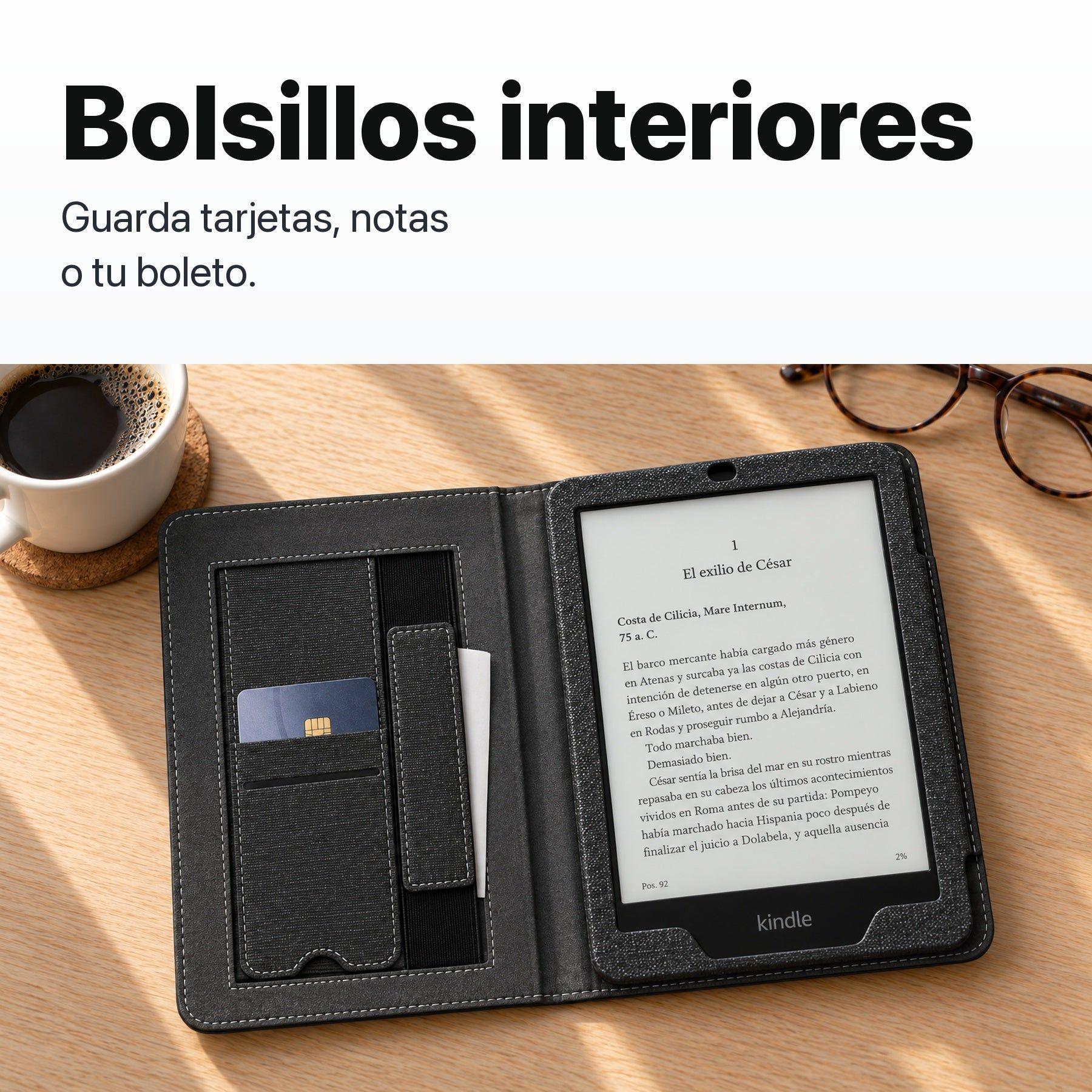 Kindle Paperwhite 7 16GB 12va Gen 2025 + Funda Libro + 2 Micas-3