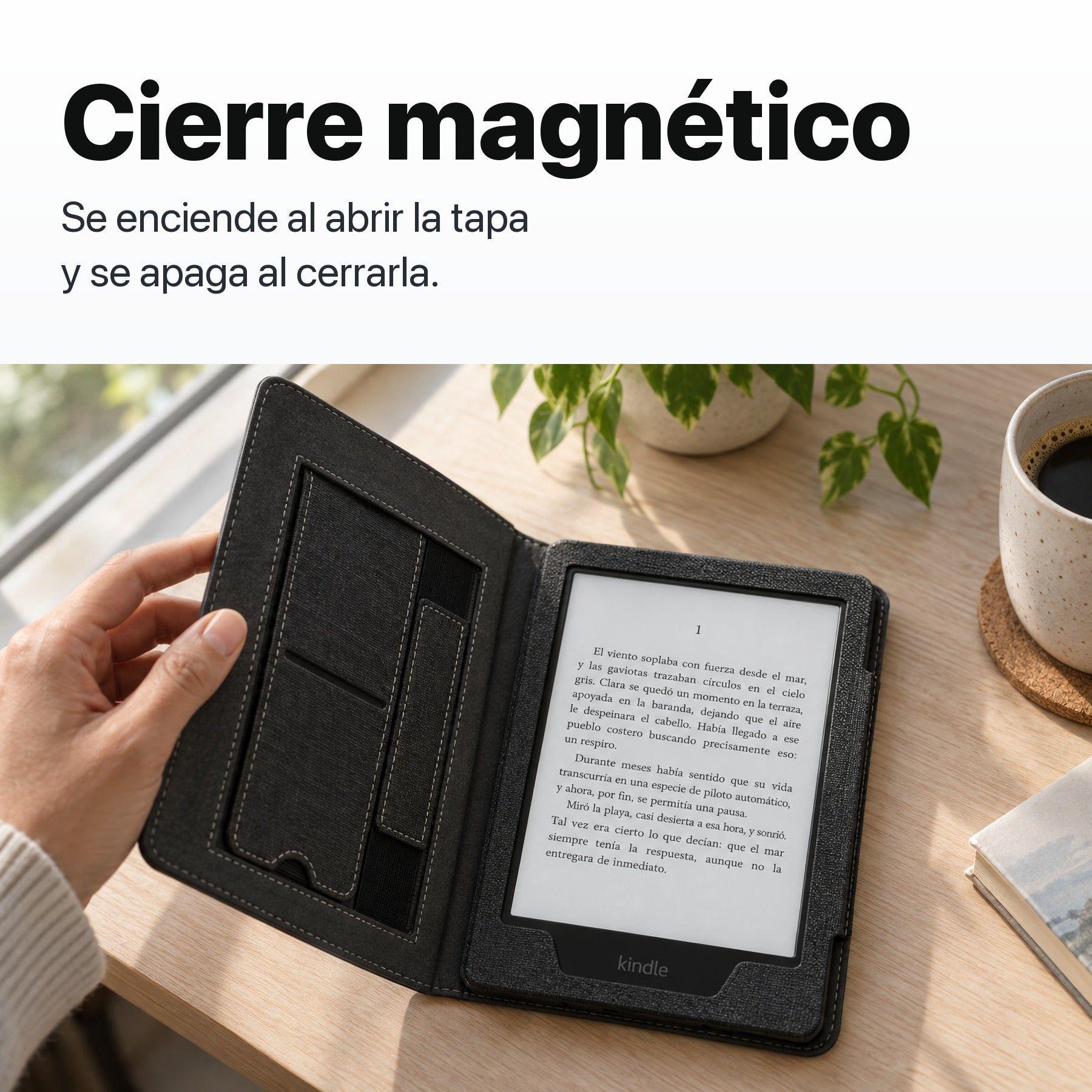 Kindle Paperwhite 7 16GB 12va Gen 2025 + Funda Libro + 2 Micas-4