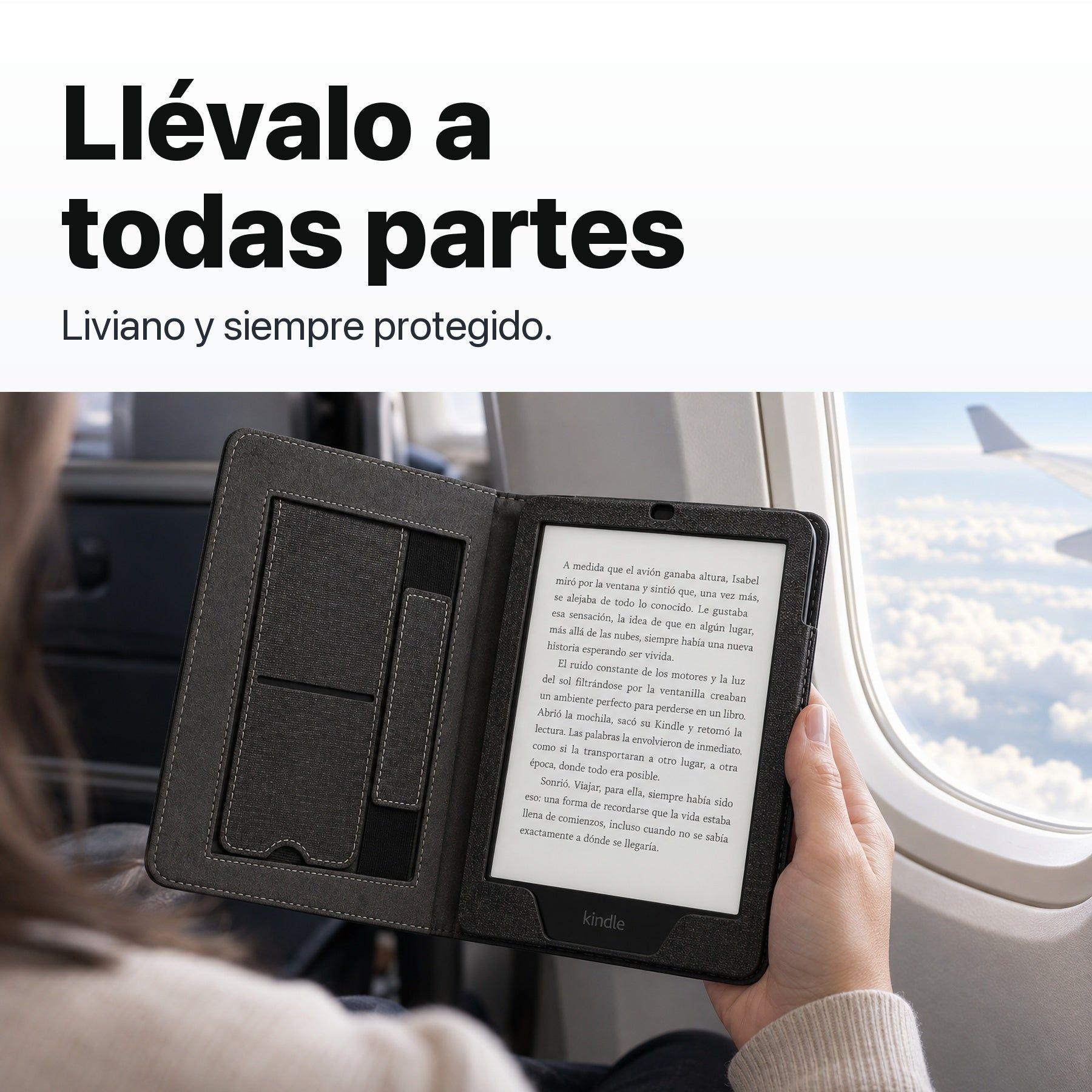 Kindle Paperwhite 7 16GB 12va Gen 2025 + Funda Libro + 2 Micas-8