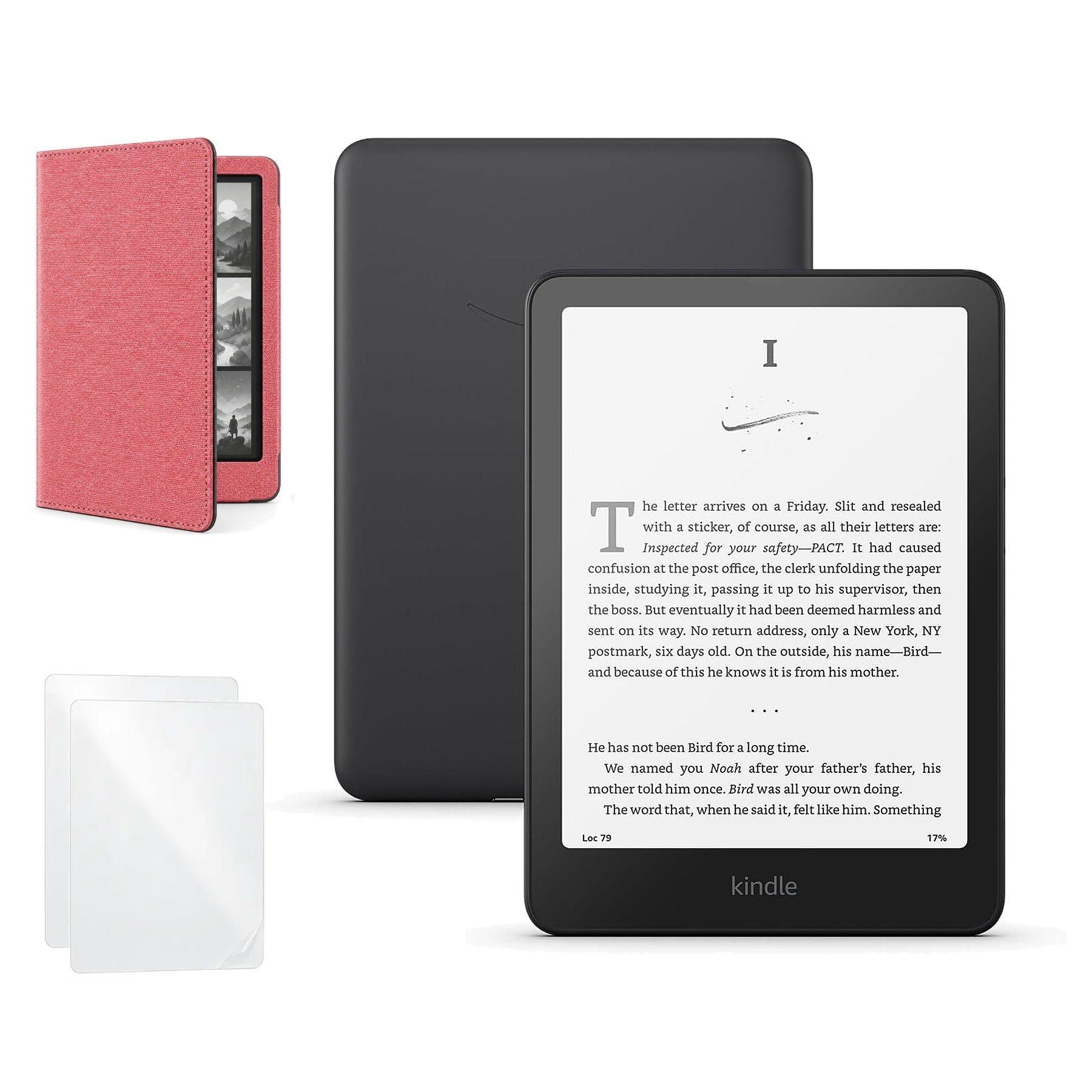 Kindle Paperwhite 7 16GB 12va Gen 2025 + Funda Libro + 2 Micas-0