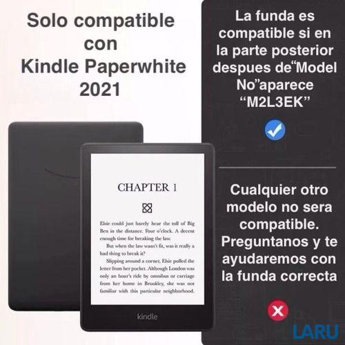 Funda Prem. Origami + Lamina Kindle Paperwhite 11va Gen 6.8-1