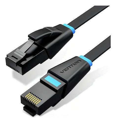 Cable Red Cat6 Plano Flat 30m Patch Cord Utp Rj45 Vention-0