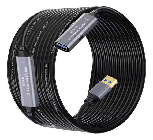 Cable Extensión Usb 3.0 10m Activo C/chip Macho Hembra 5gbps-2