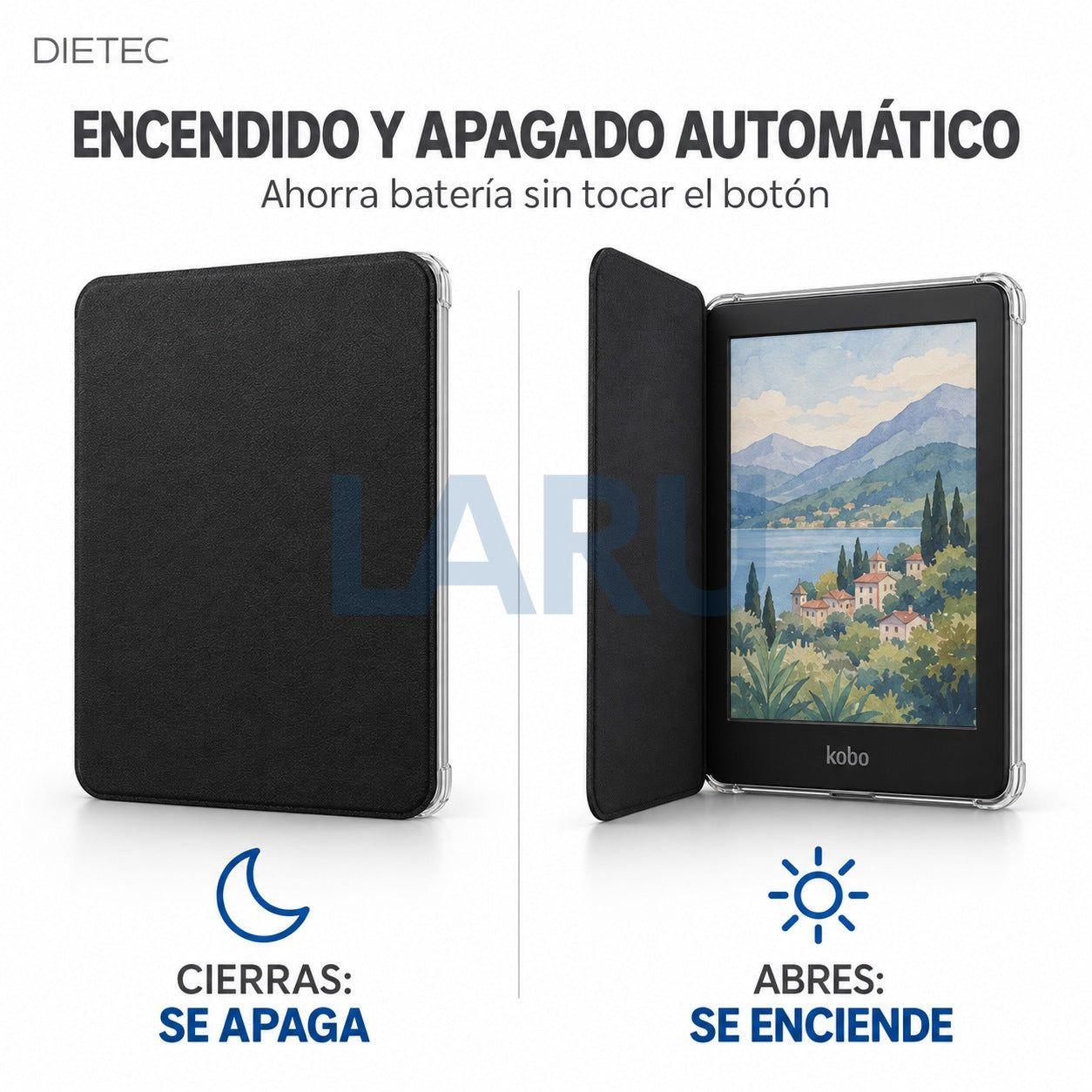 Funda Acrílica + 2 Micas Kobo Clara Colour y Clara BW Dietec-5