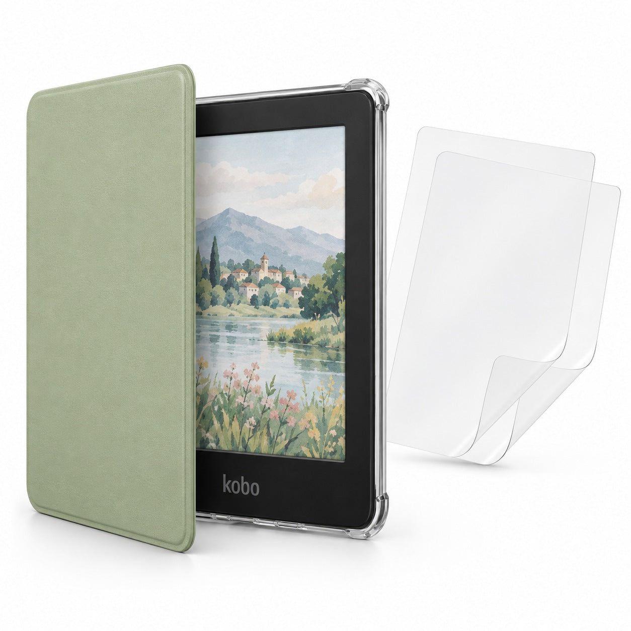 Funda Acrílica + 2 Micas Kobo Clara Colour y Clara BW Dietec-0