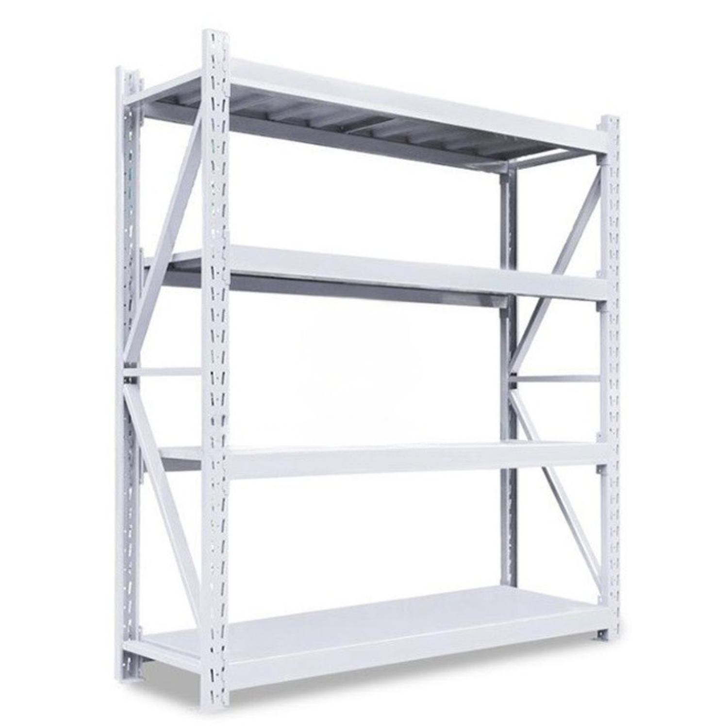 Estante Metálico Laru Racks 200x50x150cm 800kg Heavy Duty Negro-7