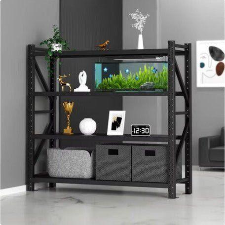 Estante Metálico Laru Racks 200x50x150cm 800kg Heavy Duty Negro-5