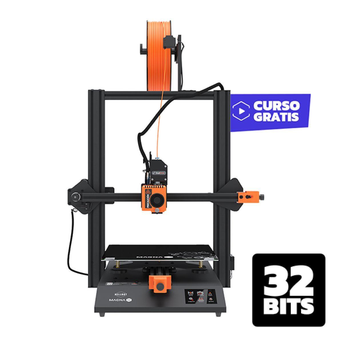 Impresora 3d Hellbot Magna Se 32 Fdm 23x23 Extrusor Directo-0