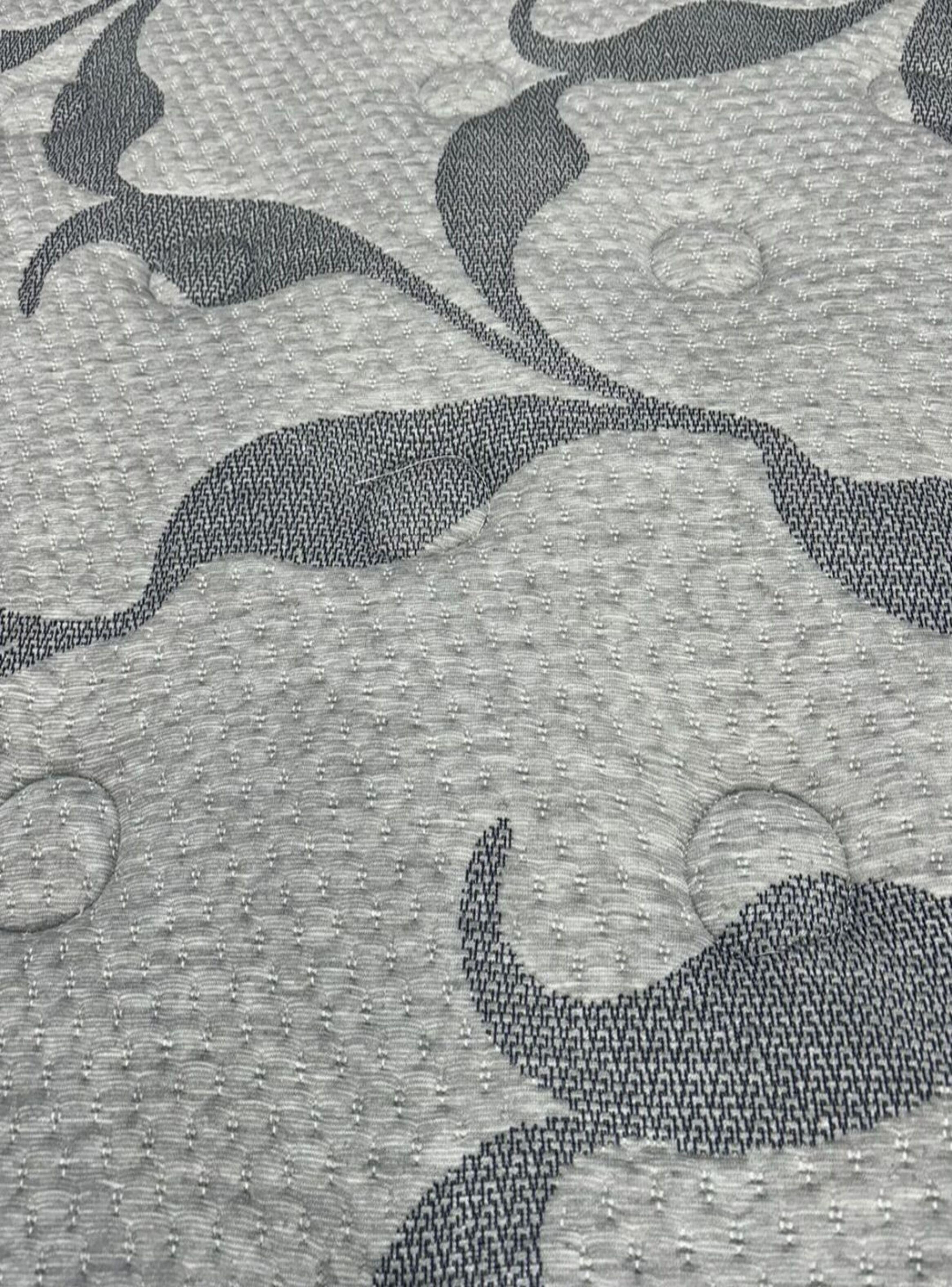 Cama Europea Elegance Gris 2.0 Pza Box Bd-1