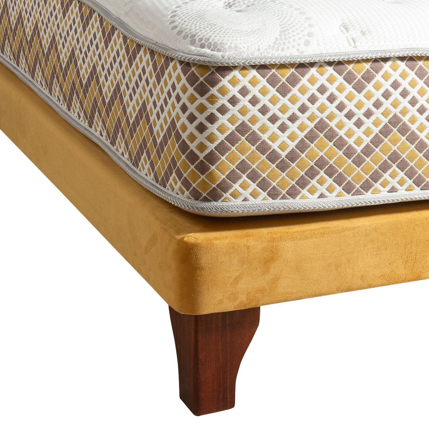 Cama Europea Nova Prime Etnico Dual 2.0 Plazas Box-1