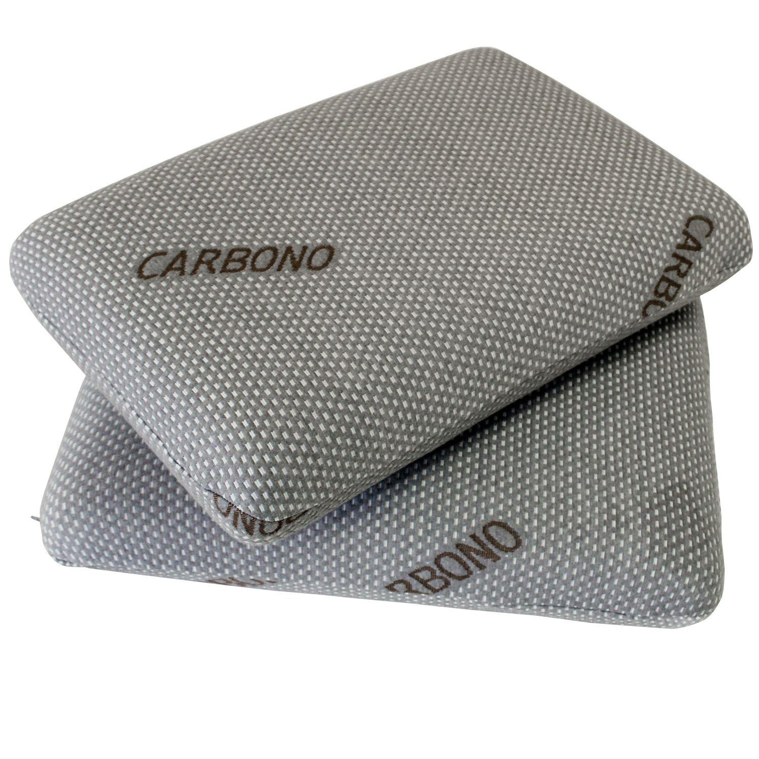 Pack Almohada Viscoelastica Carbono 80*40*12-2