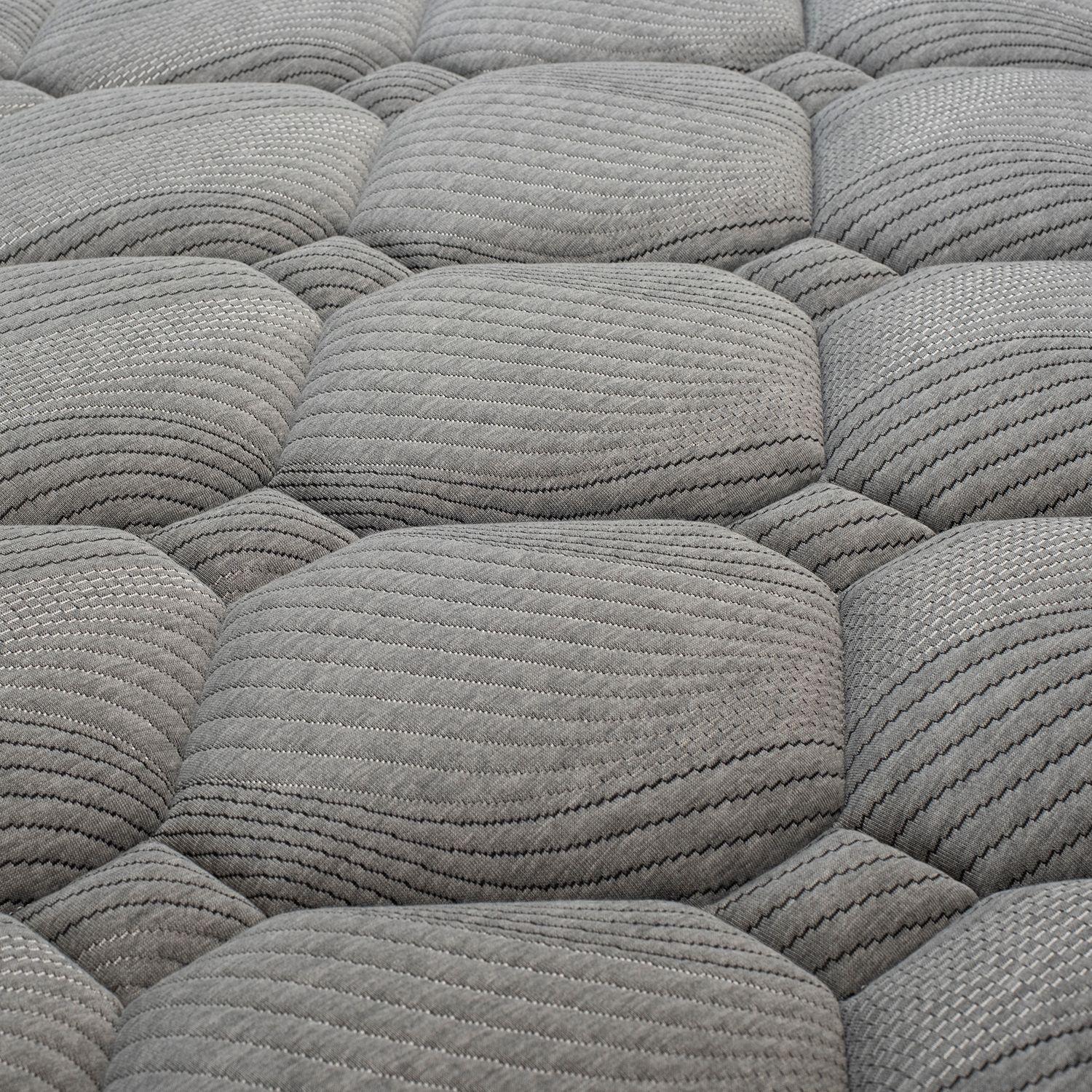 Cama Europea Infinity Mostaza One Side  King Bd-3