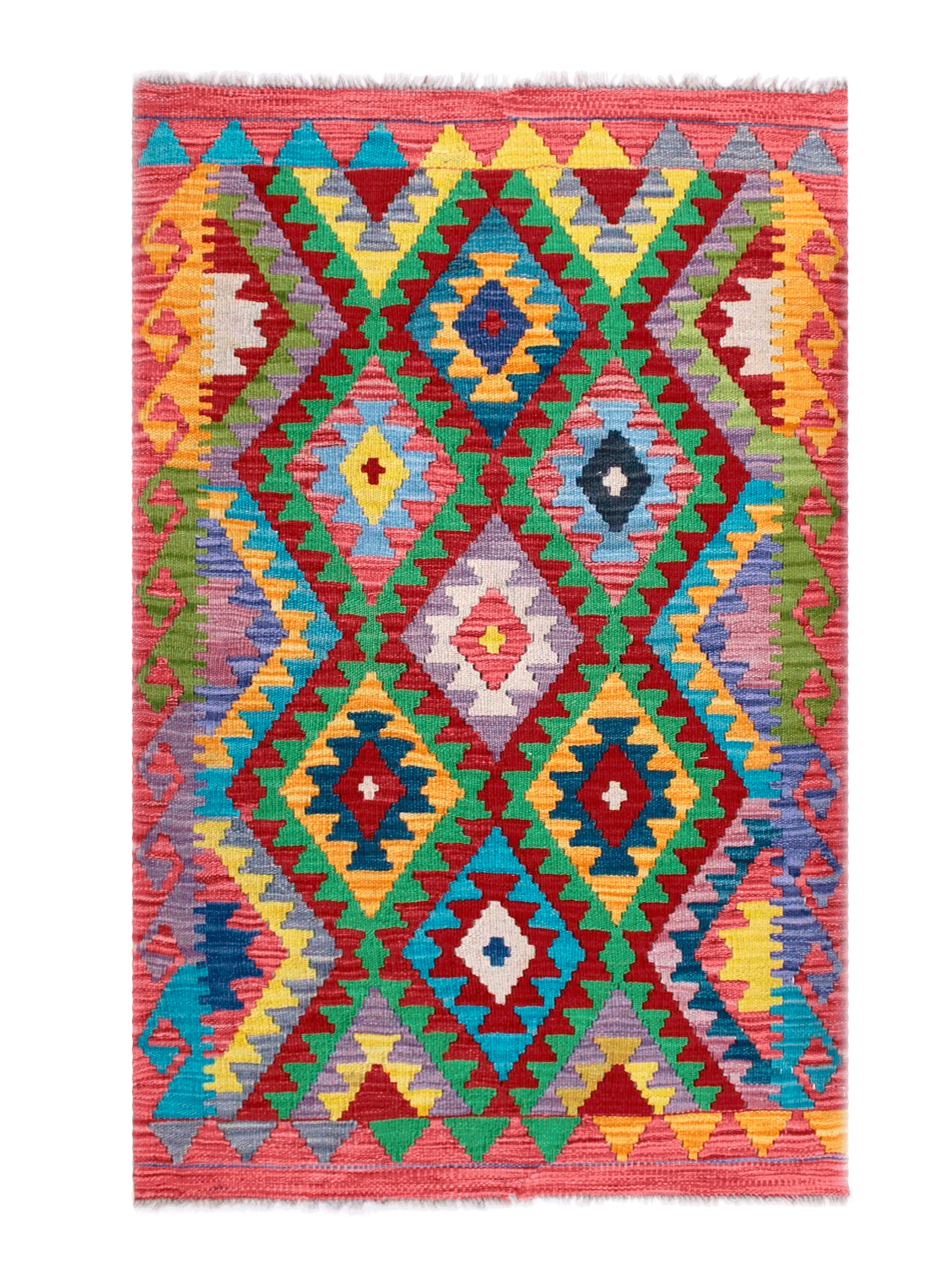 Alfombra 115X083 cm Artesanal Kilim Vegi Bazhars-0