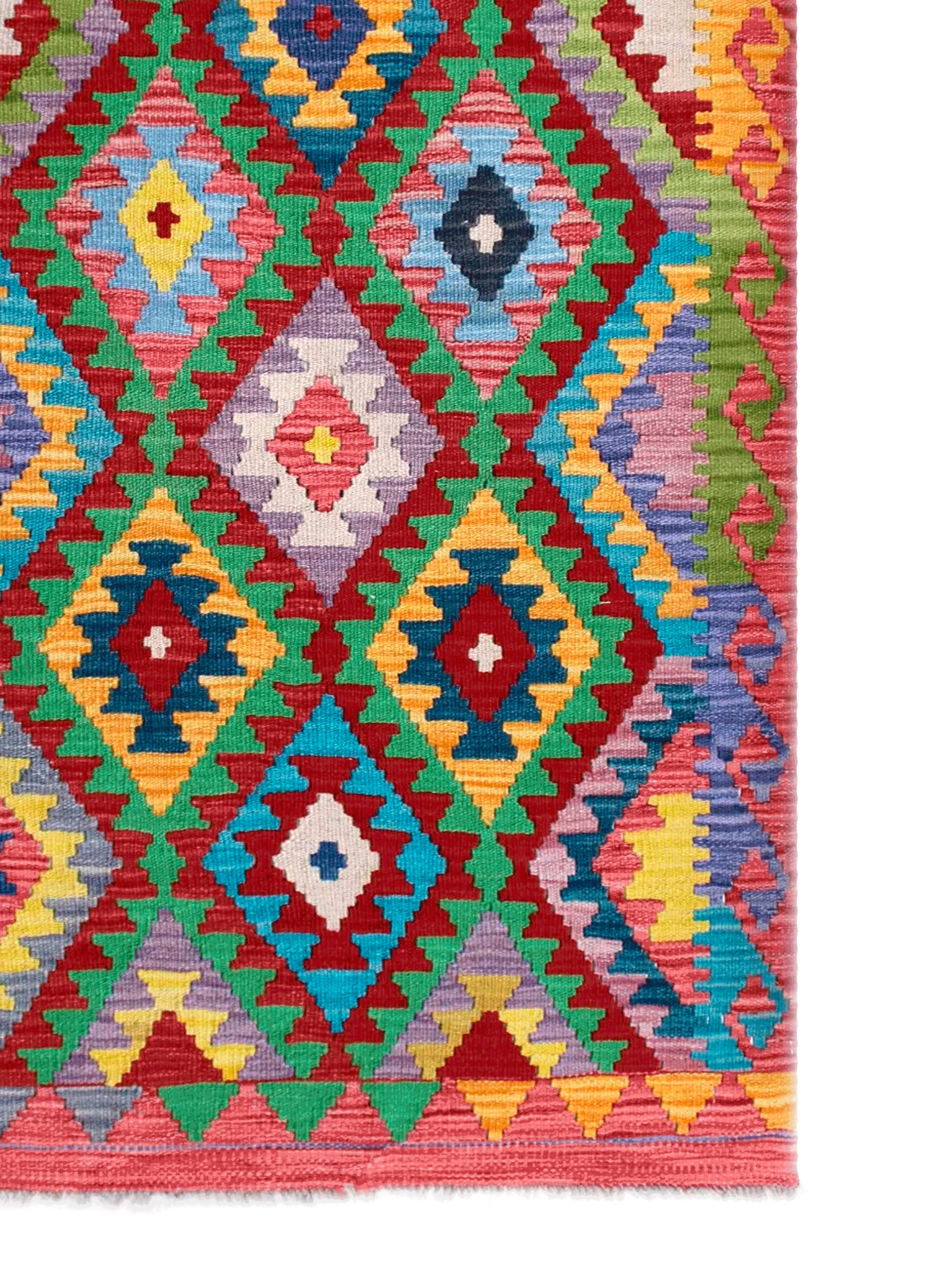 Alfombra 115X083 cm Artesanal Kilim Vegi Bazhars-1