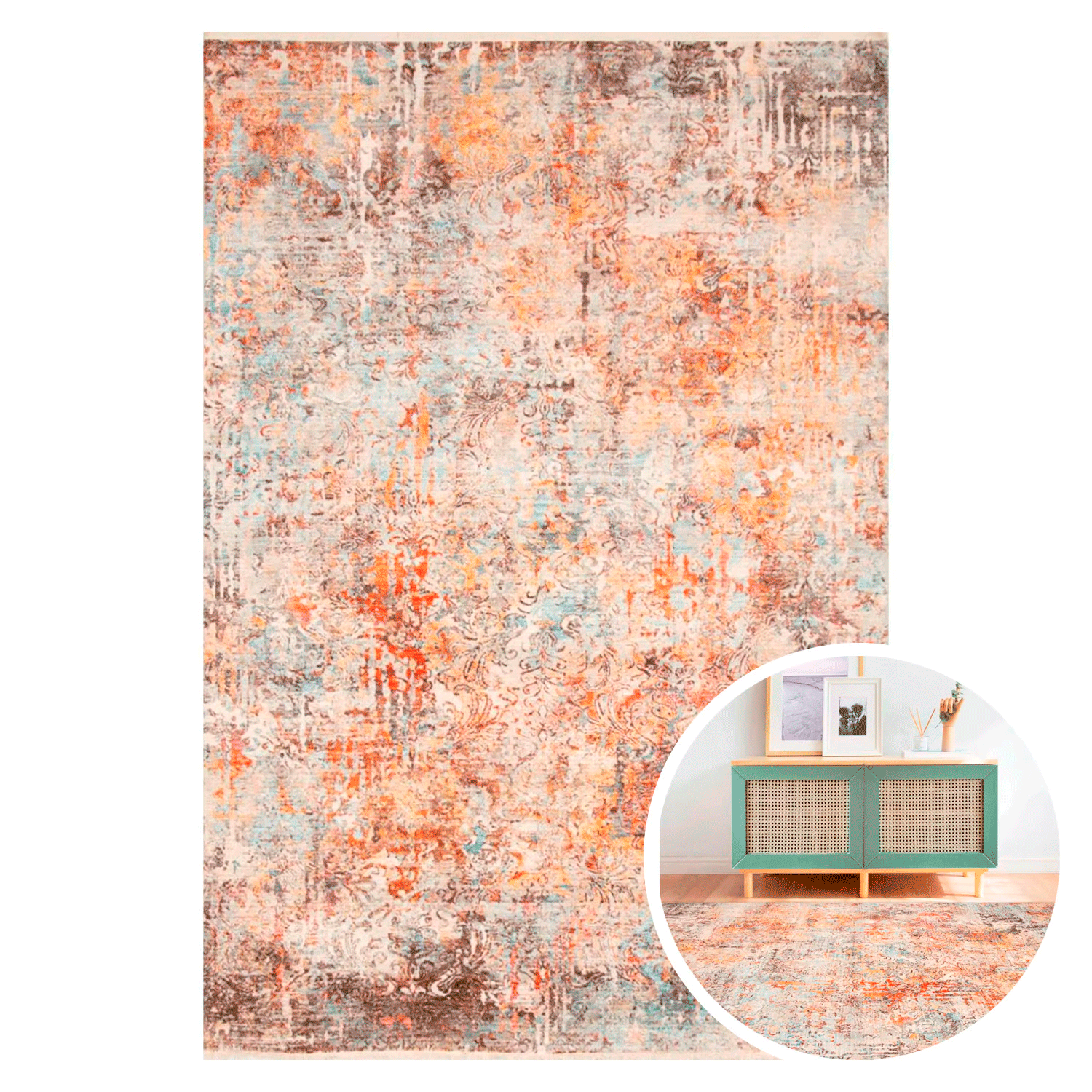 Alfombra Vintage Intrigue 544 133X185 Bazhars-4