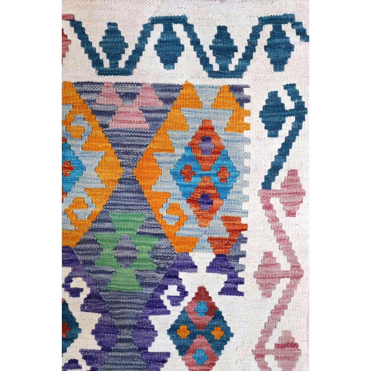 Alfombra BAZHARS Kilim Vegi MP602 281x225 cm Multicolor-4