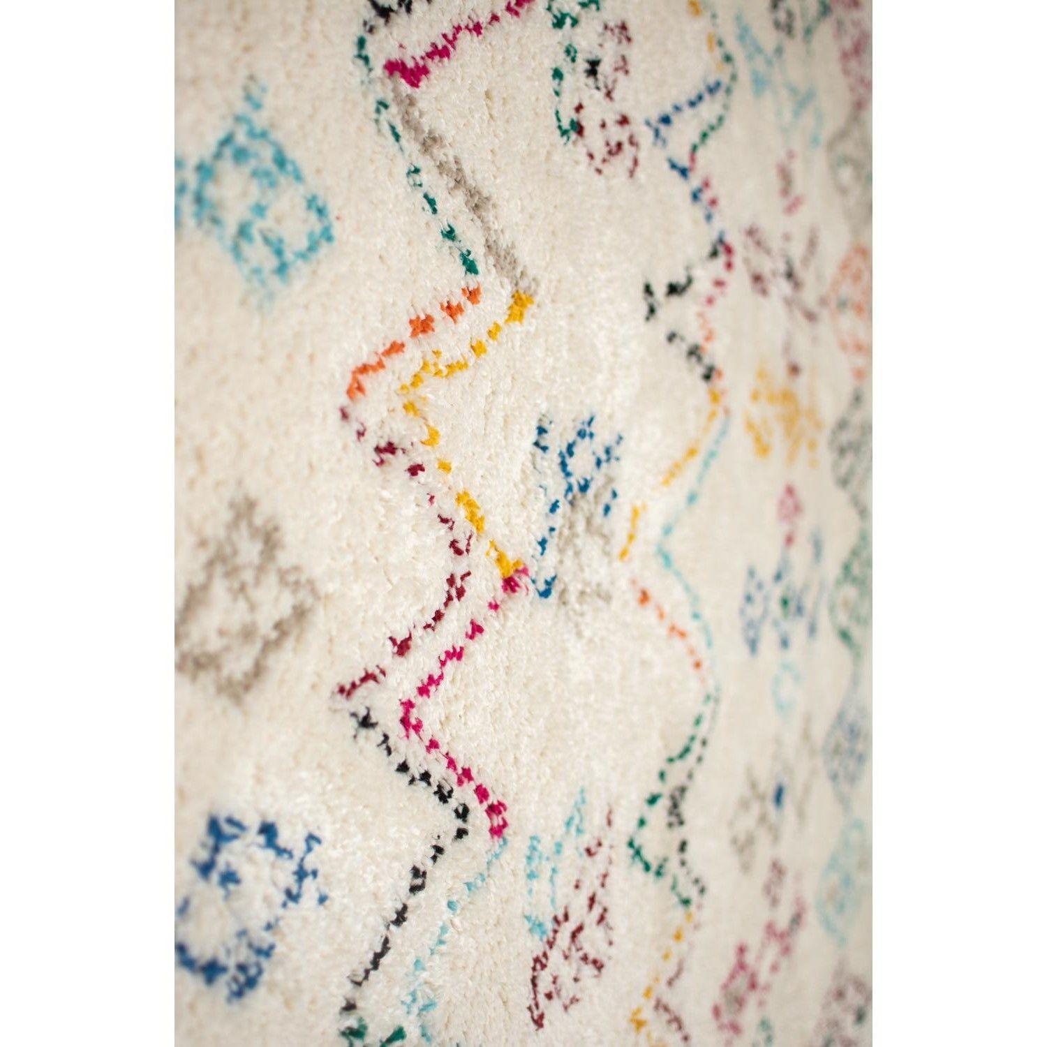 Alfombra BAZHARS  Shaggy 6221 200x290 cm Multicolor-9