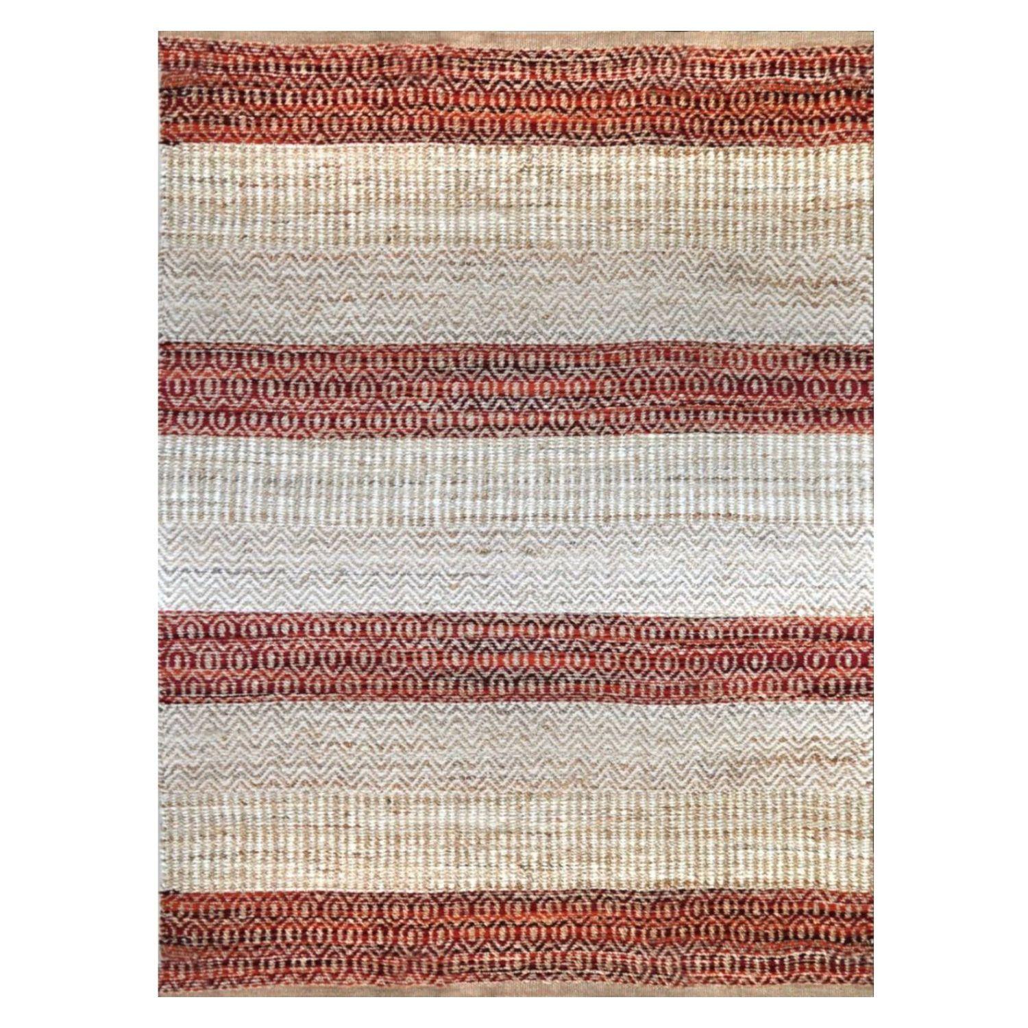 Alfombra BAZHARS Heri Lt Red Bk 140x200 cm Multicolor-0