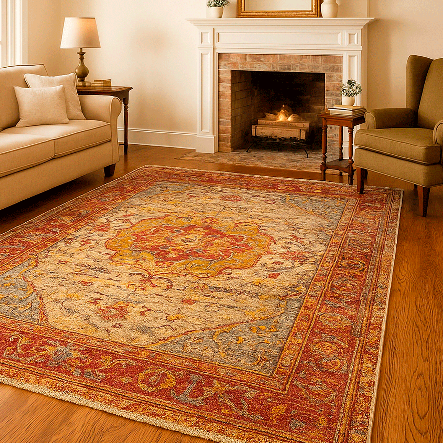 Alfombra Vintage 240X310 cm Intrigue 7601 Bazhars-2