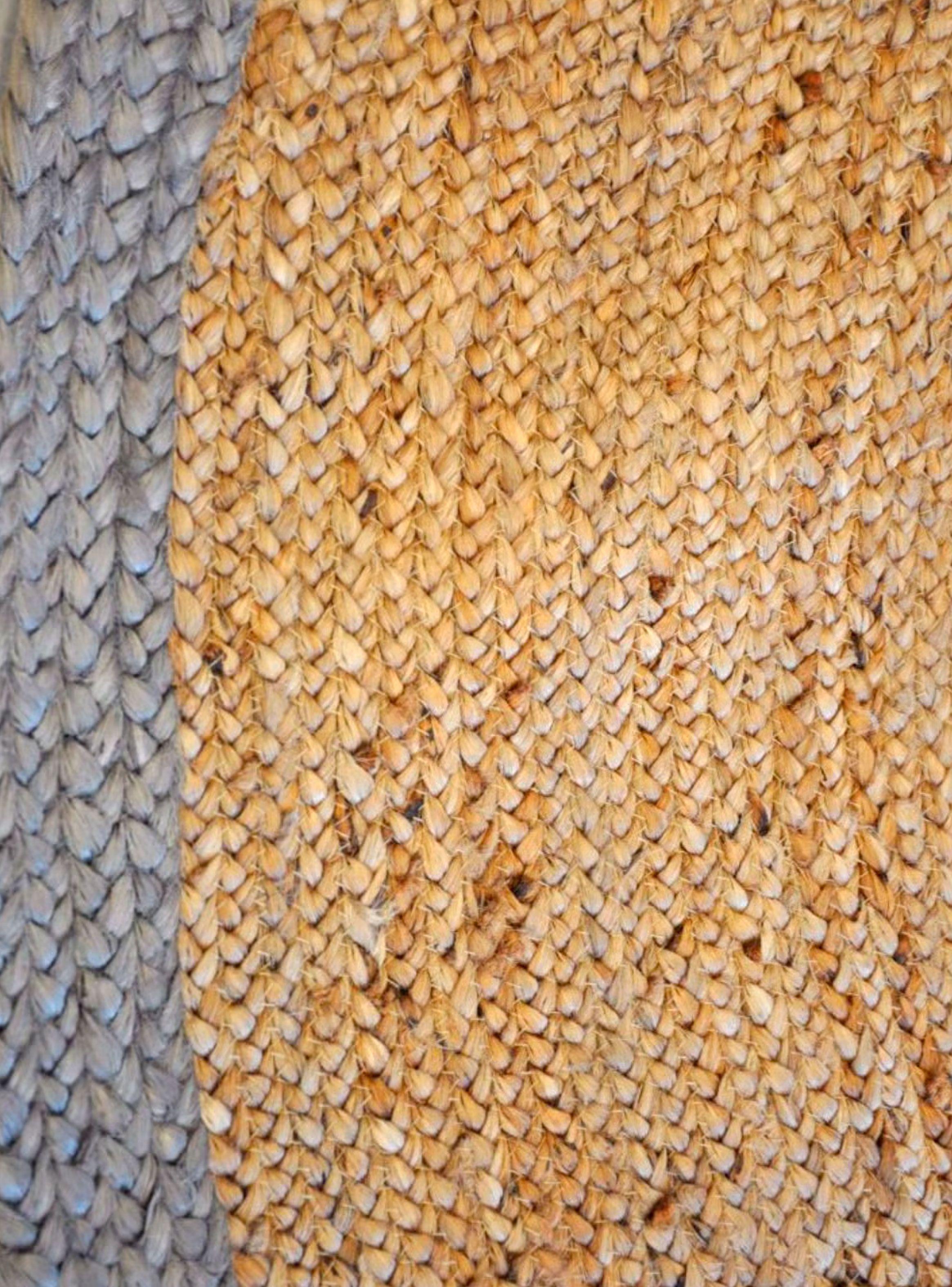 Alfombra Yute Redonda 150 cm Nav Bk 080 Rnd Bazhars-4