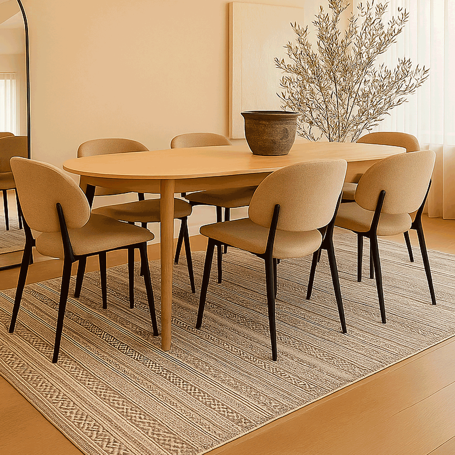 Alfombra BAZHARS  AM BOL 101 Icy Grey 230x330 cm Gris-6