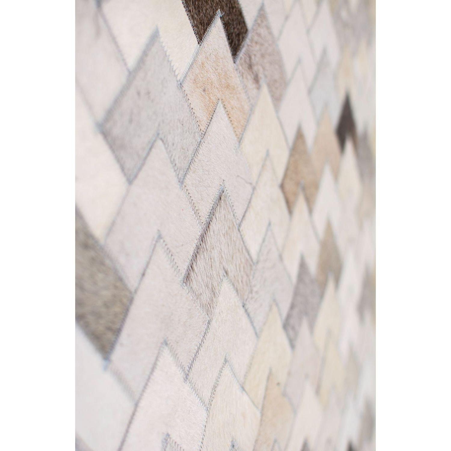 Alfombra BAZHARS  Patch Cuero Ansa F9 140x200 cm Multicolor-5